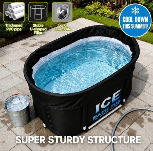 Oval ice bath tub - xl,