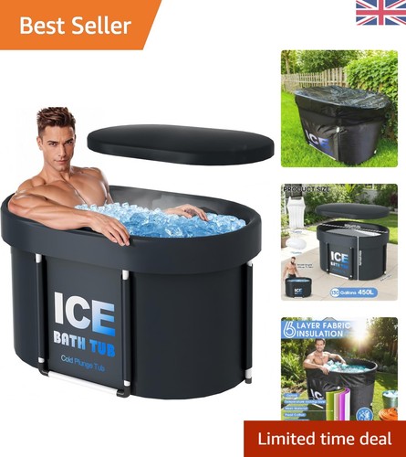 Portable ice bath tub - ice,