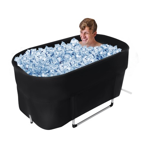 Oval ice bath tub with - xl,