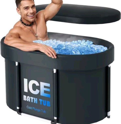 Portable ice bath tub with - portable,
