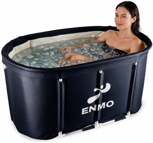 Ice bath tub - ice,
