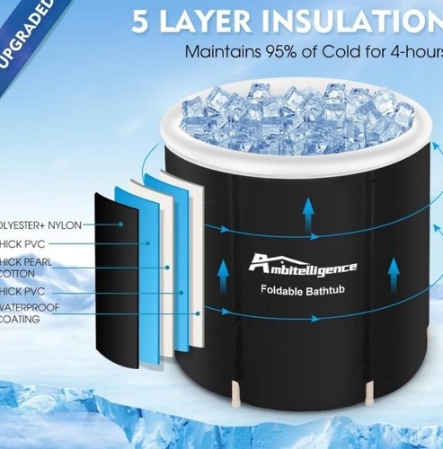 Ice bath - ice,