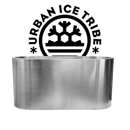 Metal ice bath - bath, double